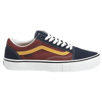 Tênis Masculino Vans Old Skool Pro Skate - Navy/Burgundy