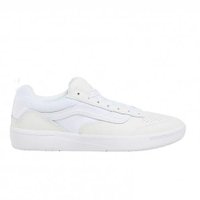 Tênis Masculino Vans Zahba Leather - White/White