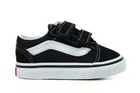 Tênis Infantil Vans Old Skool V - Black/White