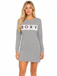 Vestido Roxy Soul Searching - Cinza Mescla