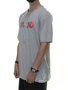 Camiseta Masculina Diamond Watercolor Manga Curta - Cinza Mesclado
