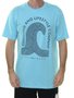 Camiseta Masculino Perfect Waves Cicle Of Algodão Estampada Manga Curta - Azul Ceu