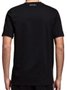 Camiseta Santo Swell Black Surfer Sunset de Algodão Estampada Manga Curta - Preto