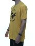 Camiseta Masculina Session Heart Manga Curta - Amarelo Queimado