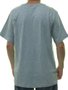 Camiseta Masculina Santo Swell Grey Circle Identity Estampada Manga Curta - Cinza Mesclado