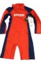 Macacão de Surf Infantil Rip Curl Grom Boys Manga Longa - Laranja/Preto