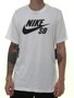 Camiseta Masculina Nike Sb Dry Estampada - Branco