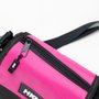 Shoulder Bag High Rubber Logo - Preto/Rosa