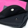Shoulder Bag High Rubber Logo - Preto/Rosa