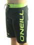 Bermuda De Banho Oneill Subli - Preto/Verde Agua