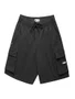 Bermuda De Elástico High Ripstop Shorts - Preto