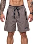 Bermuda De Elástico Masculina Wats Circle Tag - Marrom