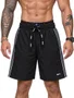 Bermuda De Elástico Masculina Wats Vies - Preto/Chumbo