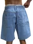 Bermuda De Elástico Masculino Blinca Jogger Oceano - Jeans