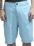 Bermuda De Passeio Freesurf Blend Manga Curta Estampada - Azul