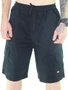 Bermuda de Passeio Masculina Independent Sarja Cargo - Preto