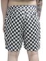 Bermuda De Passeio Vans Range Relaxe - Preto/Branco