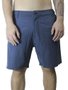 Bermuda Masculina Hibrida Hb Lisa Botão - Azul