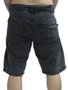 Bermuda Masculina Passeio Plano C Jeans Baggy - Preto Estonado