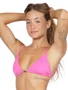Biquíni Rip Curl Basic Sliding Tri - Rosa Pink