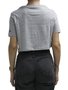Blusinha Feminina Grizzly Cropped Script - Cinza/Mescla