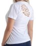 Blusinha Feminina Rip Curl Icons Of Surf Fitted M/Curta - Branco