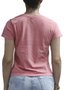 Blusinha Feminina Roxy Do You Manga Curta Estampada - Rosa