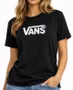 Blusinha Feminina Vans Stretch Logo - Preto