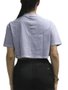Blusinha Feminina Volcom Singlestone Manga Curta Estampada - Lilas