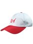 Boné Aba Curva Blinca StrepBack - Branco/Vermelho