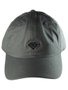 Boné Aba Curva Diamond Brilhante Strapback - Cinza