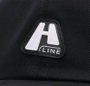 Boné Aba Curva High 6 Panel Logo Line - Preto