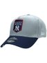 Boné Aba Curva New Era 9Forty AF - Cinza/Azul