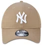 Boné Aba Curva New Era 9Twenty MLB Yankees - Bege