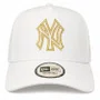 Boné Aba Curva New Era Outline Eframe New York Yankees - Off White