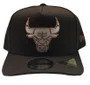 Boné Aba Curva New Era Q425 WD Chicago Bulls - Marrom