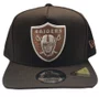 Boné Aba Curva New Era Q425 WD Las Vegas Raiders - Marrom