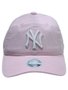 Boné Aba Curva New Era Woman Yankees- Rosa