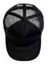 Boné Aba Curva Plano C Trucker - Preto