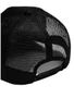 Boné Aba Curva Plano C Trucker - Preto