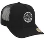 Boné Aba Curva Rip Curl Wetsuit Icon Trucker - Preto