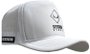 Boné Aba Curva Session Classico Trucker Skateboard 2024 - Branco