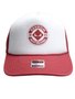 Boné Aba Curva Session Otto Skateboard - Branco/Vermelho