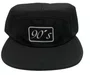 Boné Aba Reta 90's Skateboard Five Panel - Preto