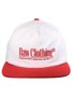 Boné Aba Reta Baw Bicolor - Vermelho/Branco
