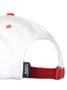 Boné Aba Reta Baw Bicolor - Vermelho/Branco
