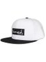 Boné Aba Reta Diamond Og Script - Branco