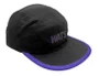 Boné Aba Reta Five Panel Holografico - Preto