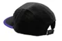Boné Aba Reta Five Panel Holografico - Preto