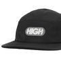 Boné Aba Reta High 5 Panel Capsule - Preto